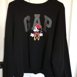 Cute New Without Tags XL GAP x Disney Black Sweatshirt